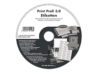 Print Profi Etiketten Druckprogramm V3.0 für PEARL-Etiketten